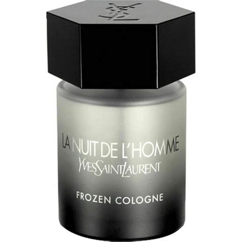 ysl la nuit frozen cologne edt|la nuit de l'homme ysl.